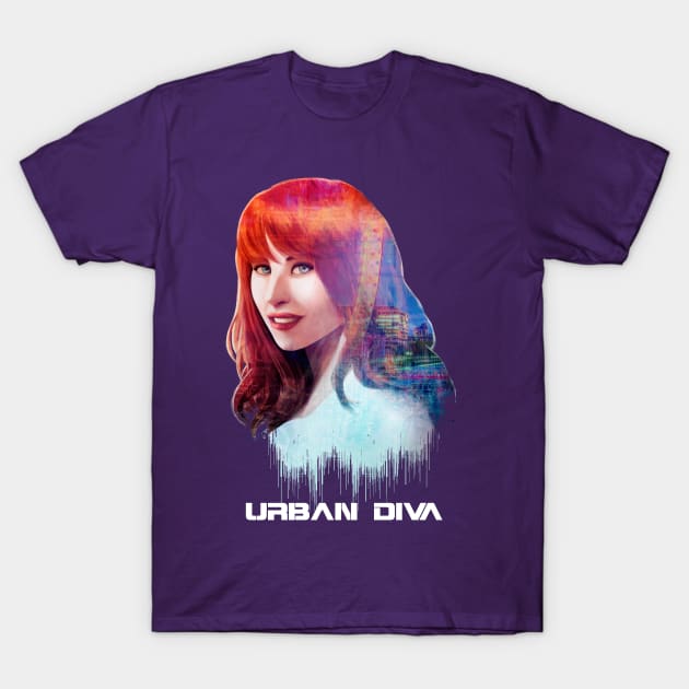 Urban Diva 13 T-Shirt by raulovsky